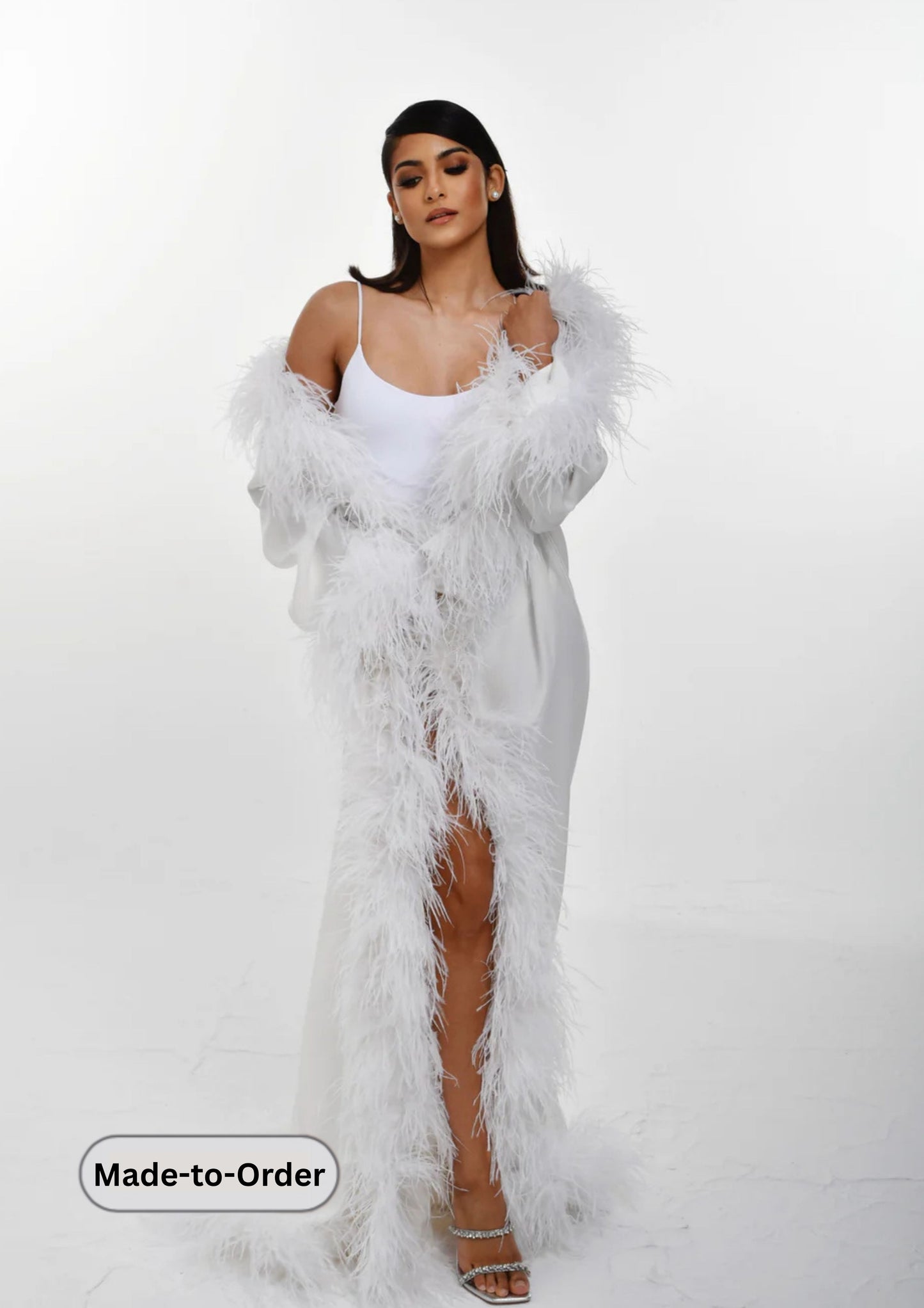Gisele Feather Robe